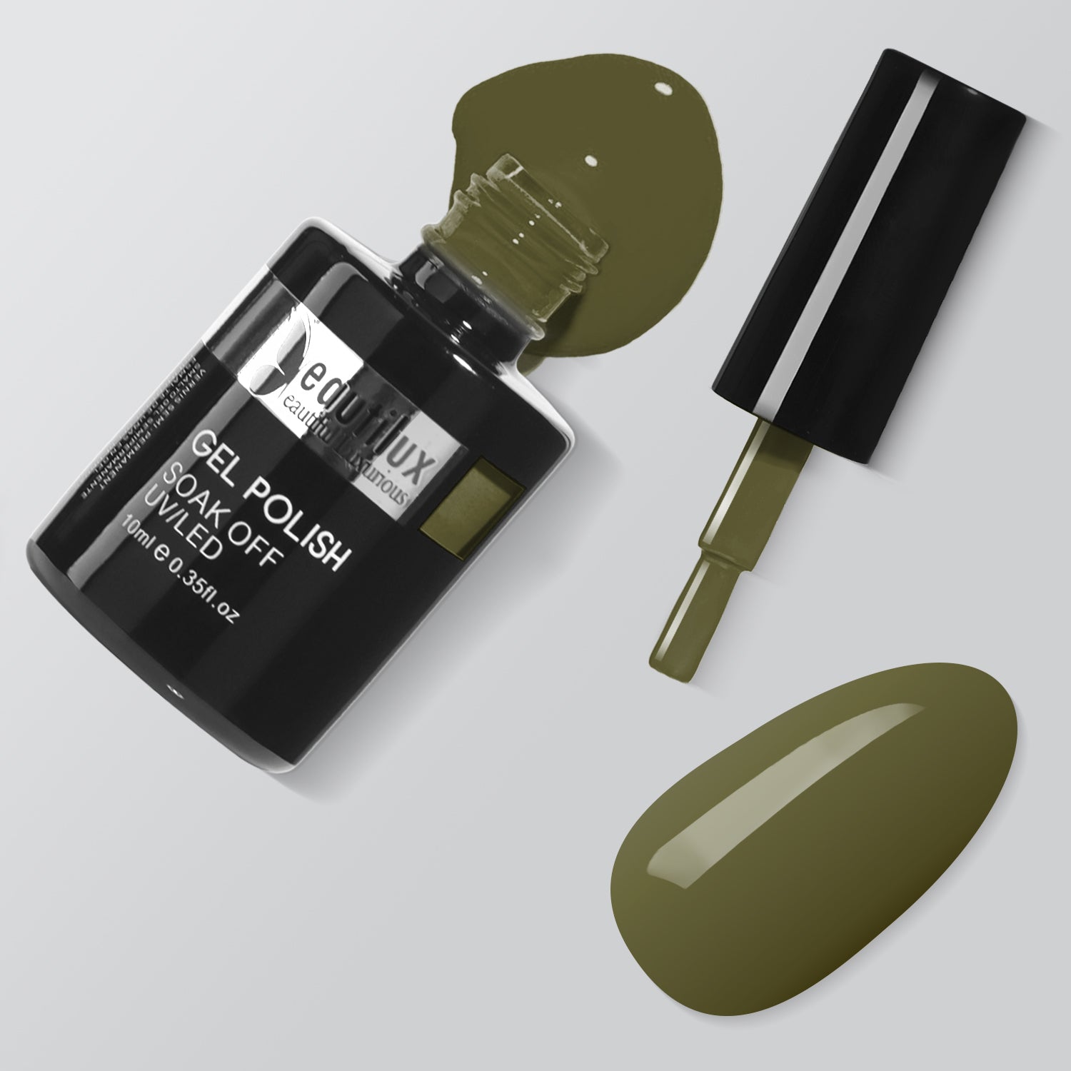 Vernis Semi-Permanent Kaki SU-41 – Collection Été Beautilux Bild