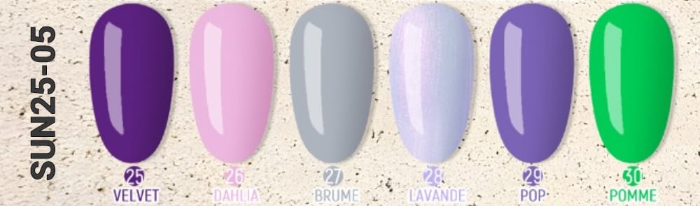Beautilux collection "HELLO SUMMER" Édition Limitée 2025 - Kit vernis semi permanent