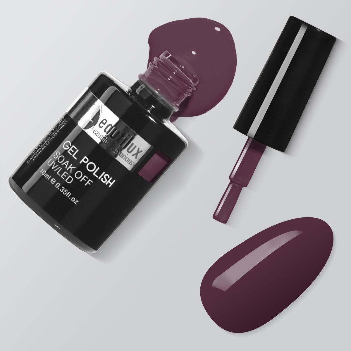 Vernis Semi-Permanent Acajou WI-01 – Collection Hiver Beautilux