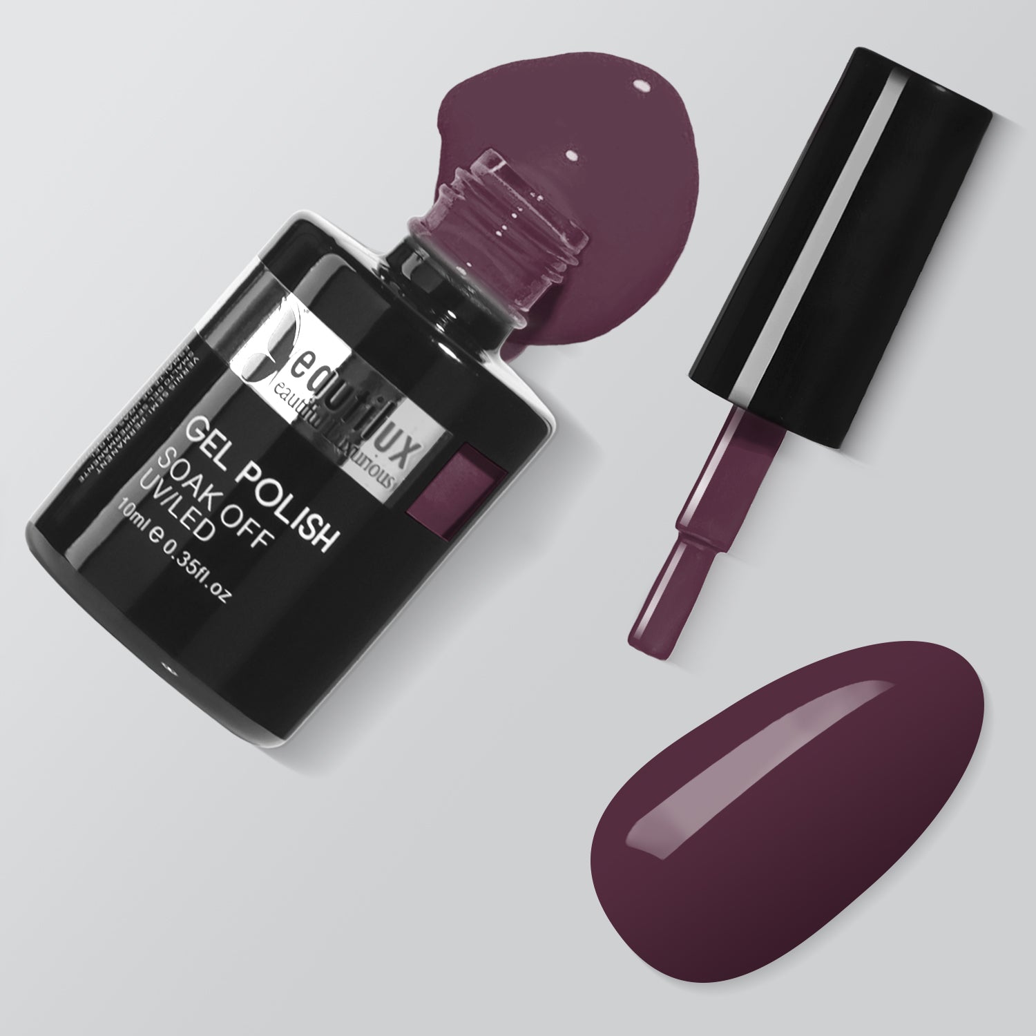Vernis Semi-Permanent Acajou WI-01 – Collection Hiver Beautilux Bild