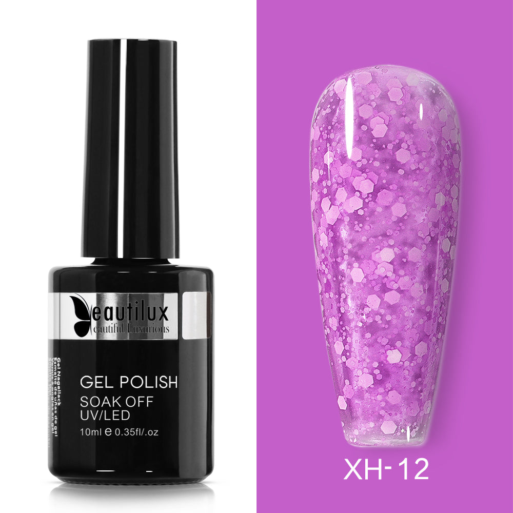 Vernis Semi-Permanent 10Ml XH-12 Tenue 21 Jours | Beautilux
