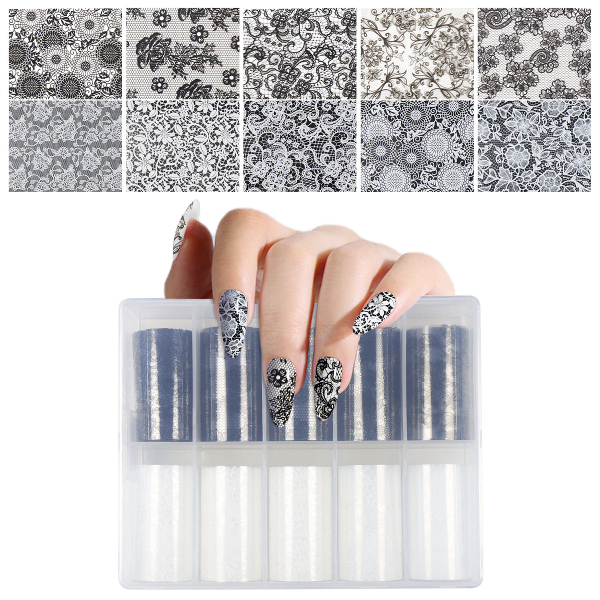 Foil de Transfert pour Nail Art Beautilux XKZ