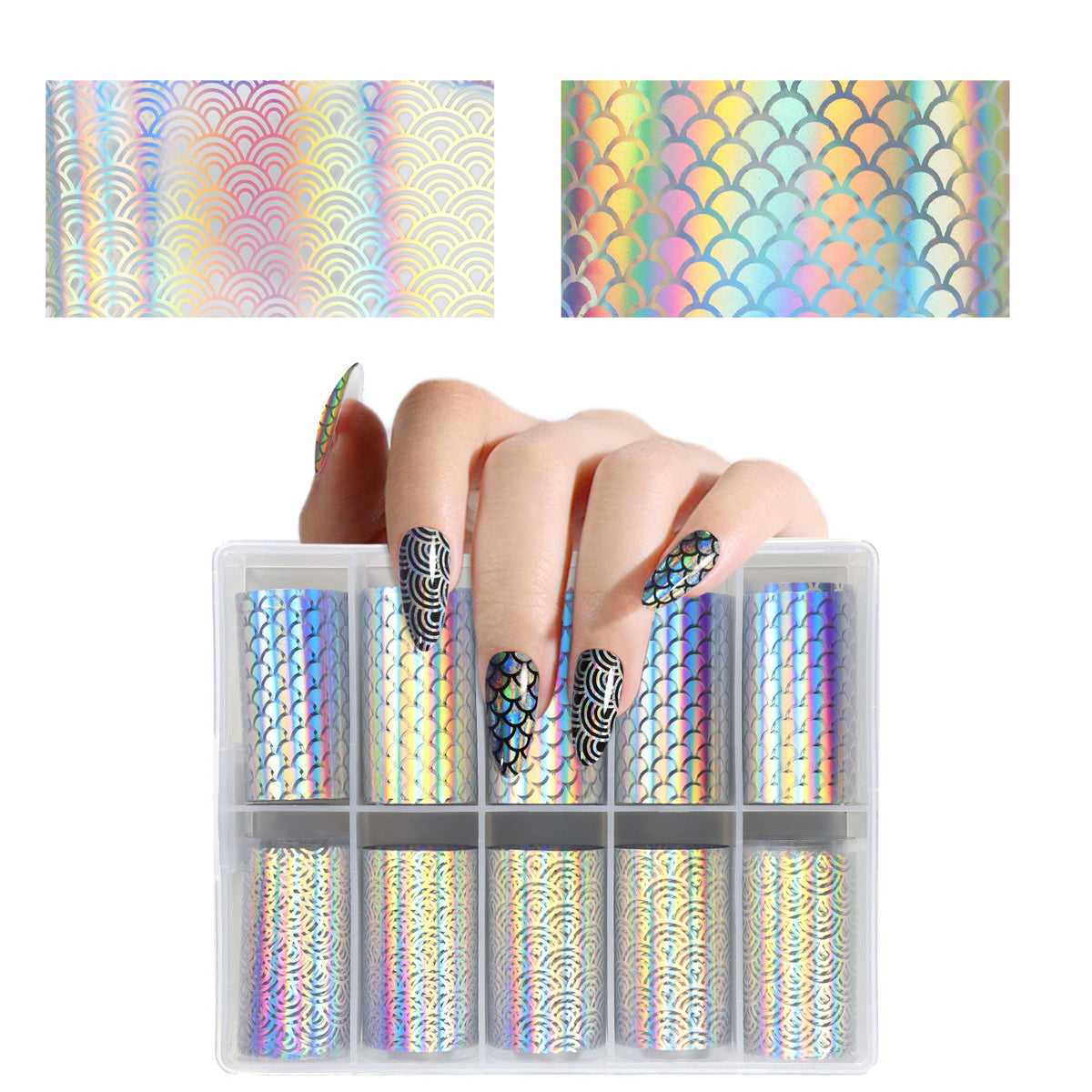 XKZ-11 Nail Transfer Foil Image