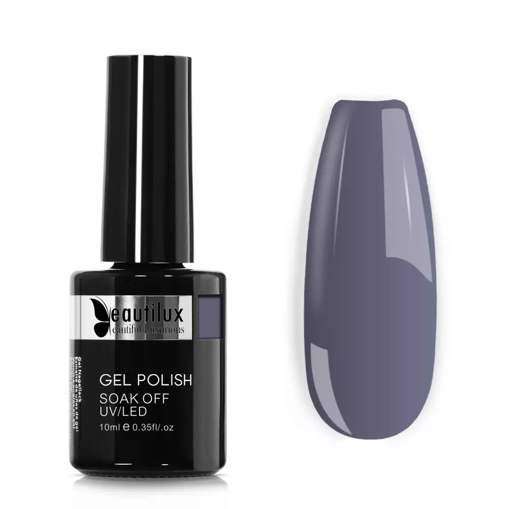 Vernis semi-permanent Ardoise Romantique AC-03 Beautilux 10ml — Gel polish professionnel tenue 21 jours Image
