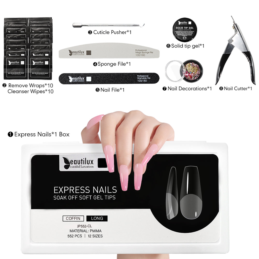 Kit Express Nails Beautilux TH-JP552-CL Image