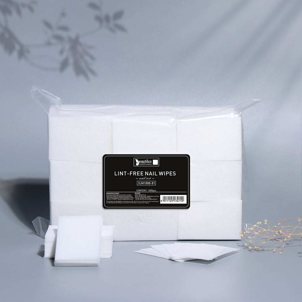 XJM-1000 Beautilux Lint-Free Nail Wipes 1000pcs