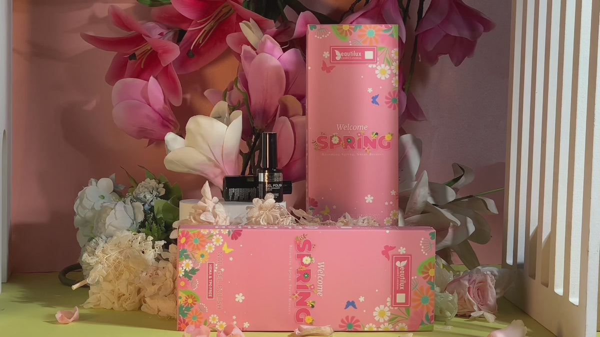 SP26-06 - Kit de 6 Vernis Semi-Permanent Printemps 10Ml Spring Tenue 28 Jours | Beautilux