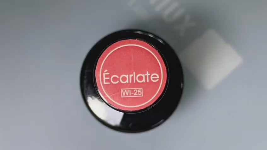 Rendu vernis écarlate WI-25
