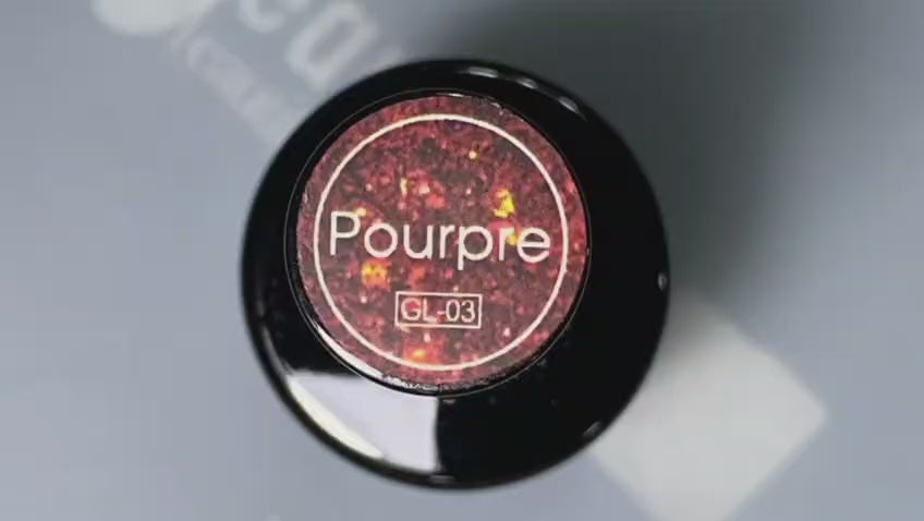 Rendu vernis pourpre GL-03
