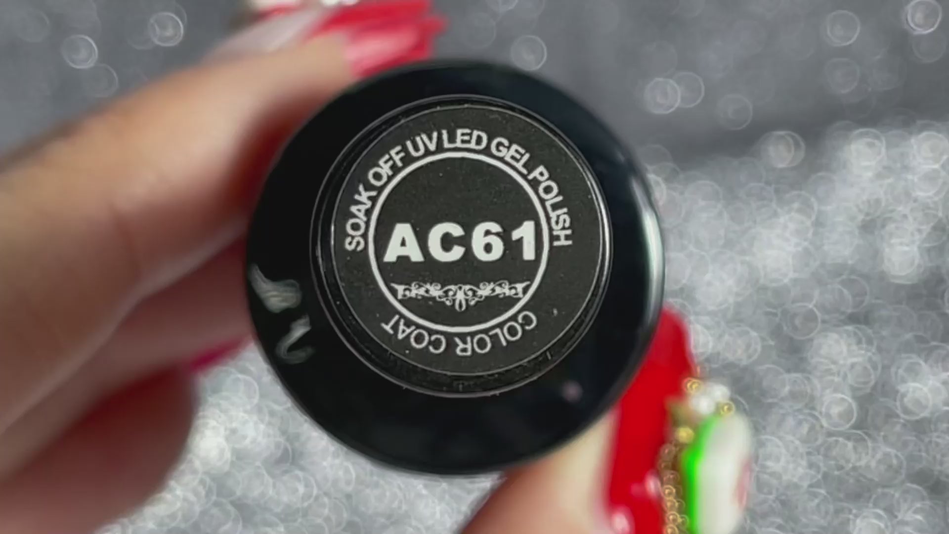 Tutoriel d'application du vernis gel prune royal intense AC-61 Beautilux  
