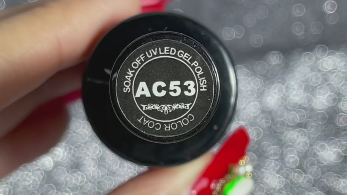 Tutoriel d'application du vernis gel rouge passion créole AC-53 Beautilux  

