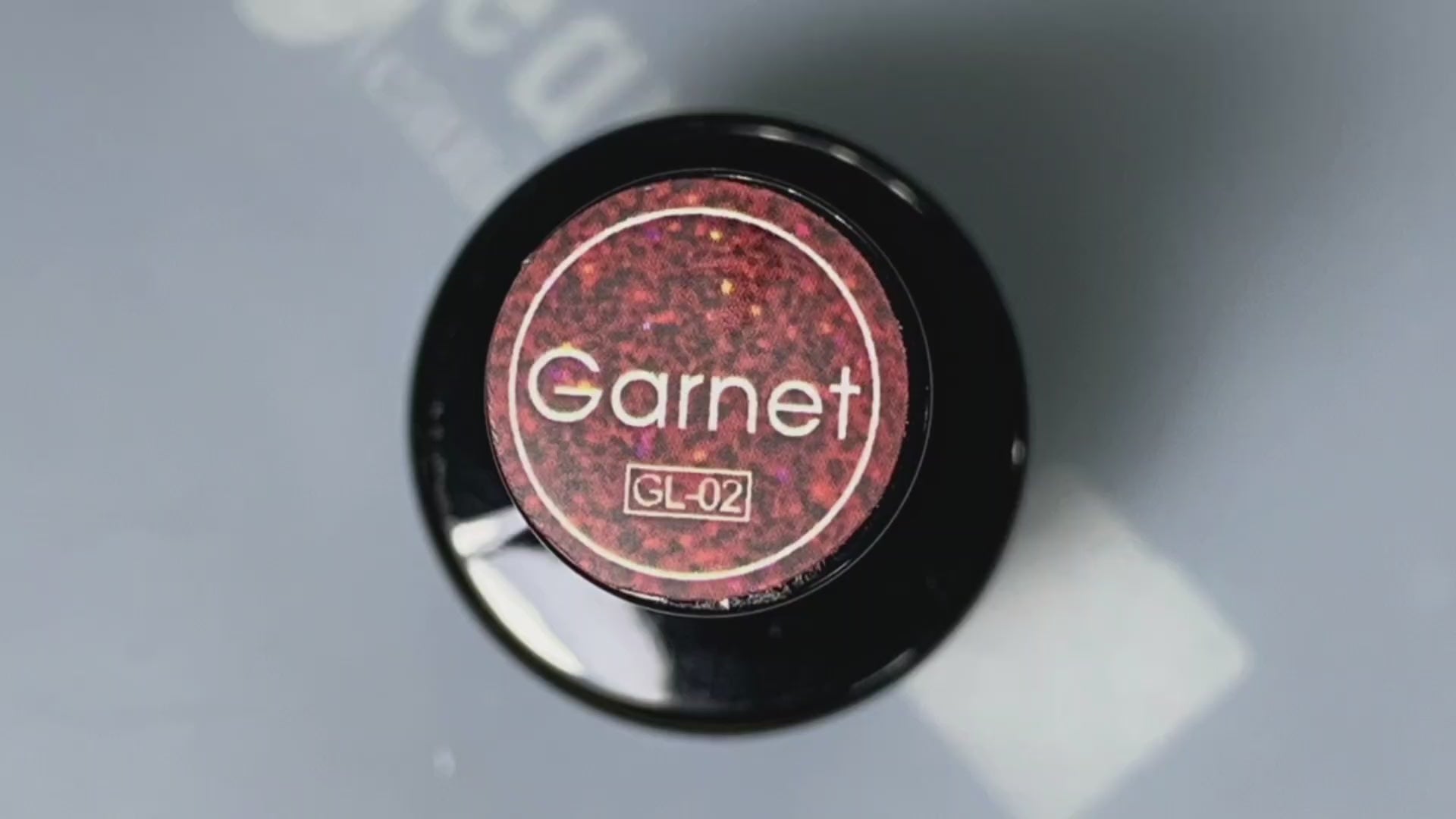 application vernis Beautilux GL-02 Garnet grenat 10ml