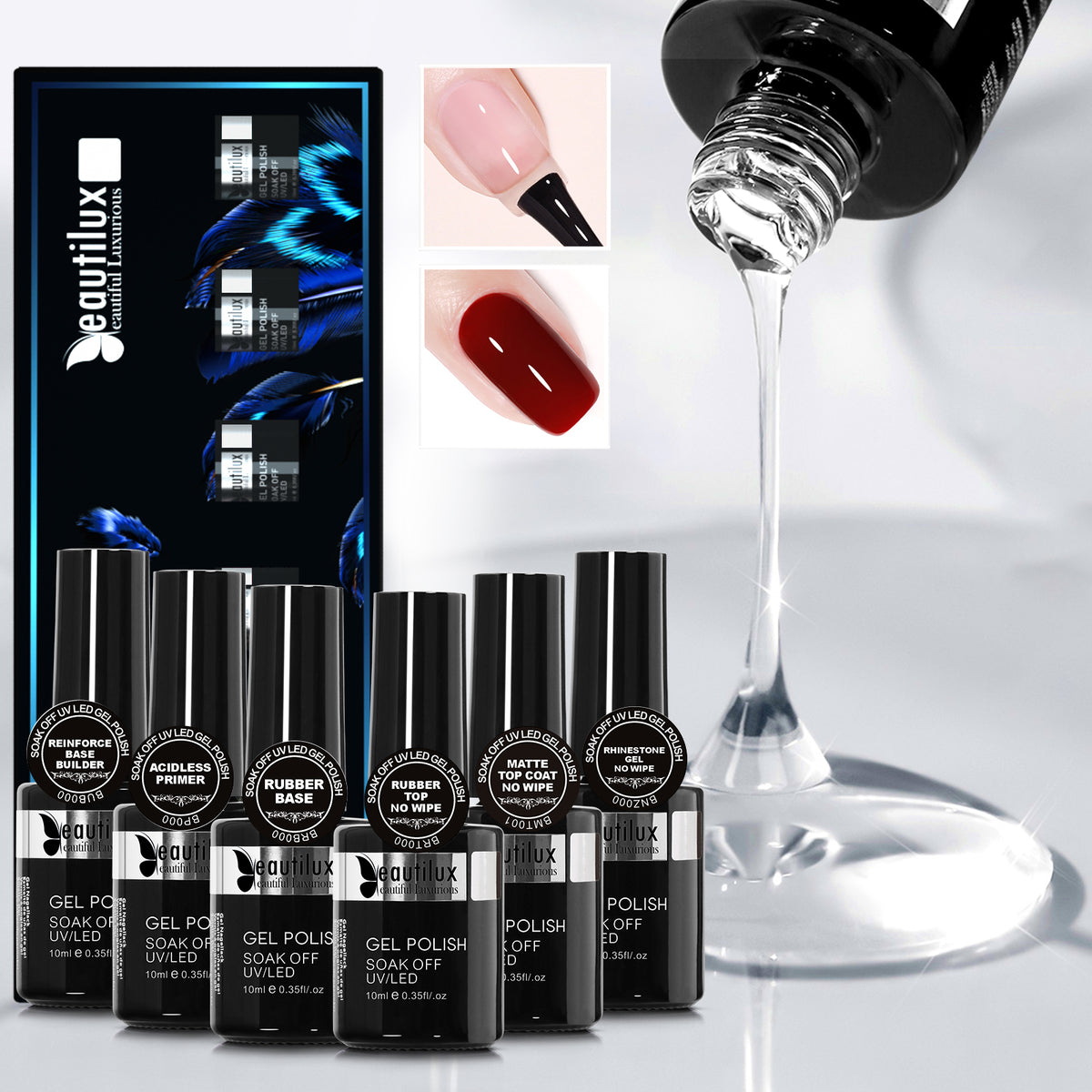 Kit de base et top coat DF001